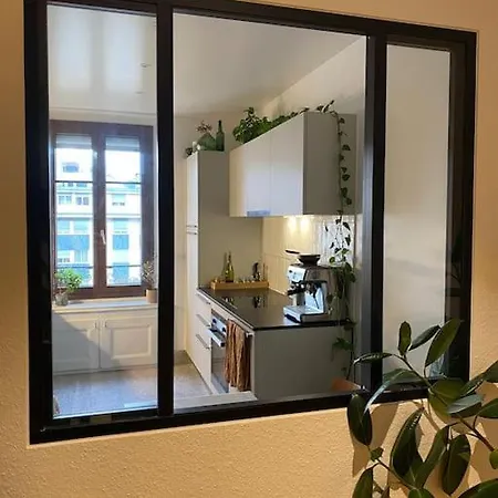 Lovely Large Flat With Balcony Appartement Genève